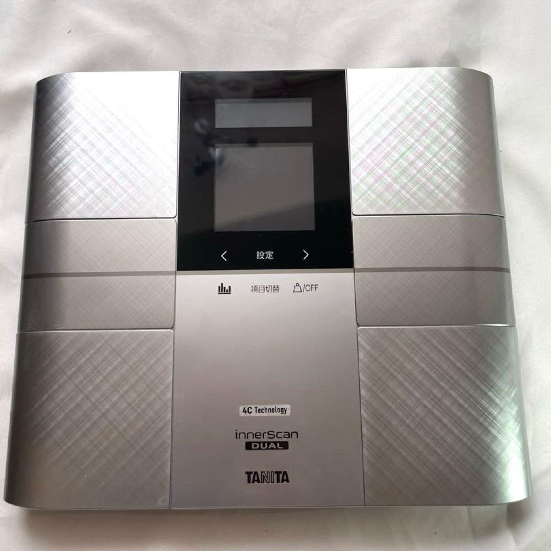 TANITA デュアルタイプ体組成計 innerScan DUALシルバー
