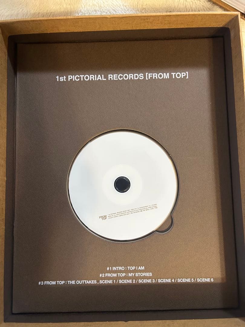 ミュージック BIGBANG FROM TOP 1ST PICTORIALRECORDS