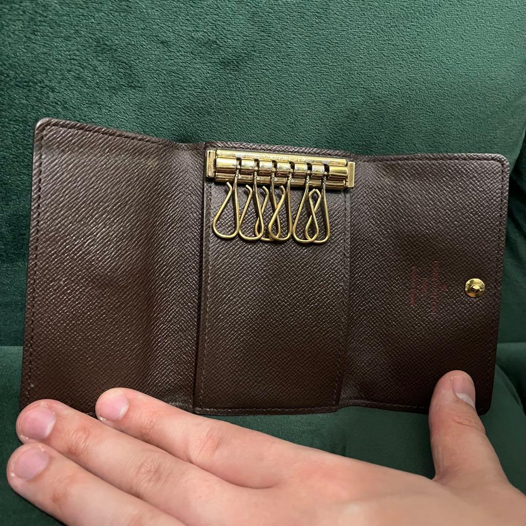 【即日発送】ルイヴィトン　ダミエ　ミュルティクレ6　キーケース　N62630