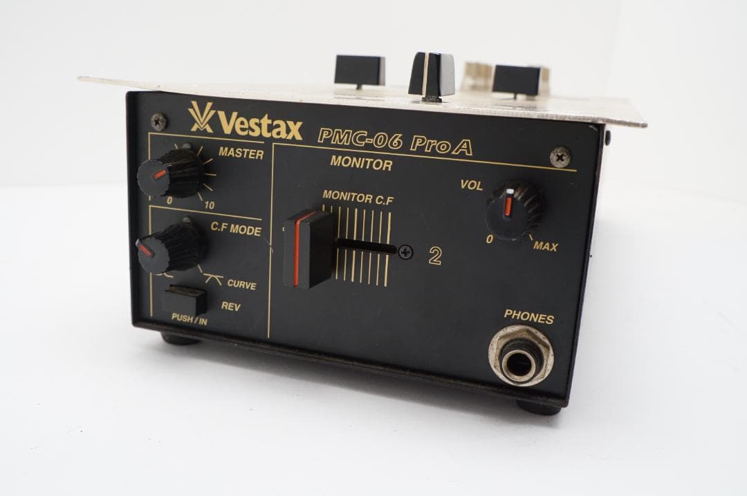 【動作品】Vestax DJミキサー PMC-06 Pro A ベスタクス
