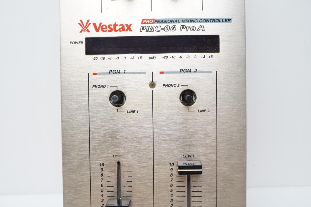 【動作品】Vestax DJミキサー PMC-06 Pro A ベスタクス