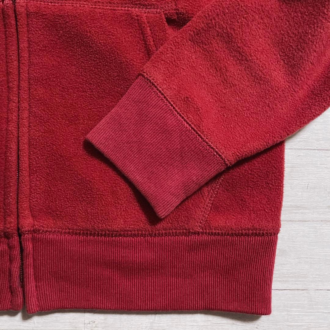 old GAP パーカー フリース 赤 平成ギャルy2k グランジ ヴィンテージ