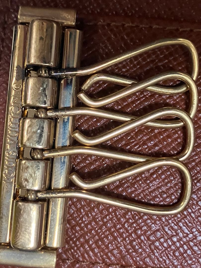 【K3】LOUIS VUITTON 4連キーケース モノグラム　未使用品