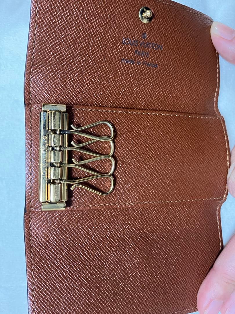 【K3】LOUIS VUITTON 4連キーケース モノグラム　未使用品