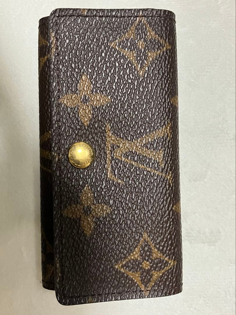 【K3】LOUIS VUITTON 4連キーケース モノグラム　未使用品