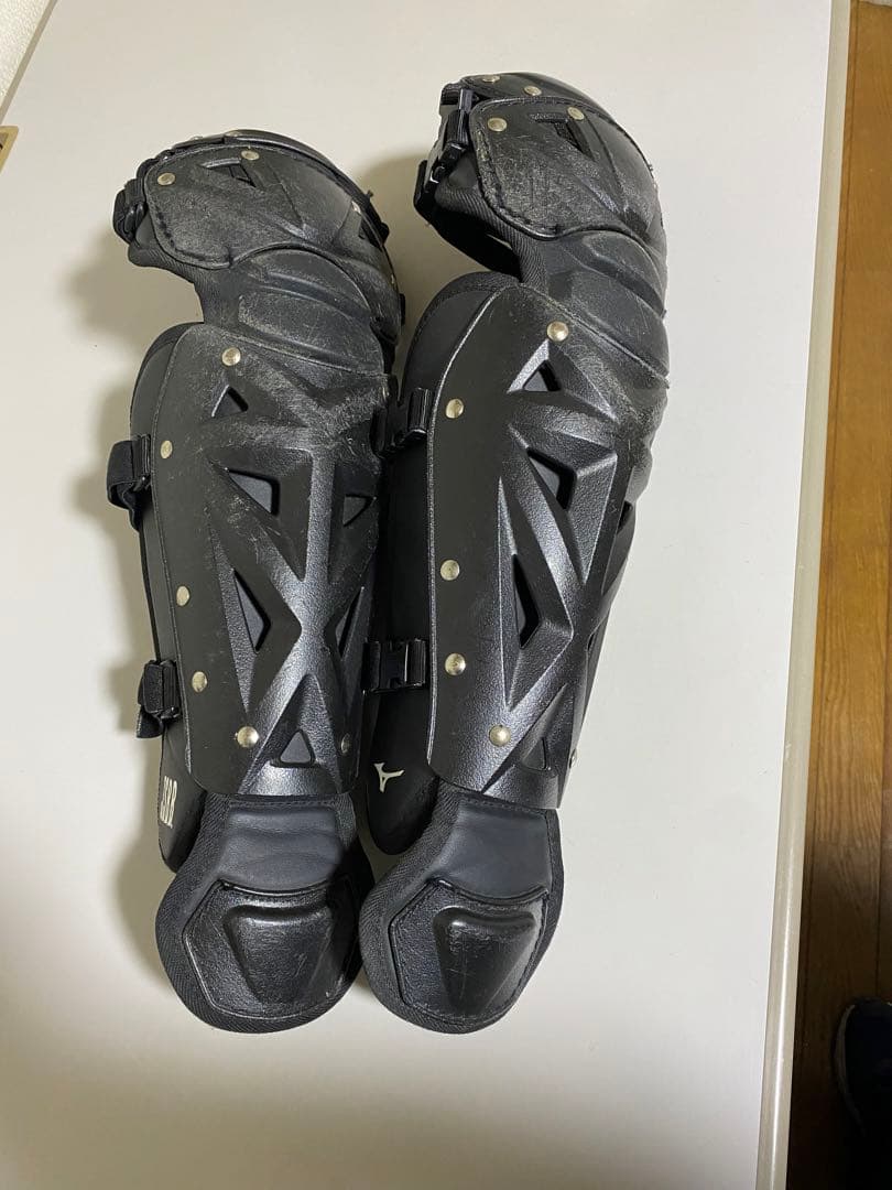 ミズノ　少年軟式用レガース　捕手用 サイズS