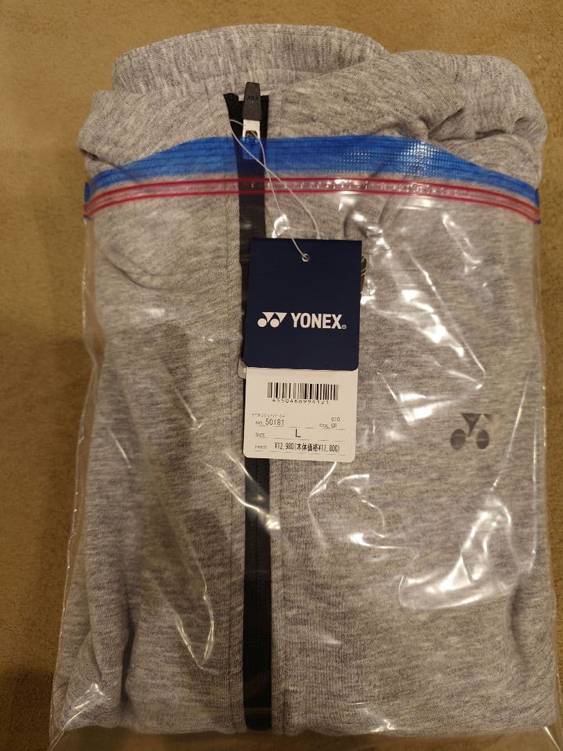YONEX ユニ　スウェットパーカー