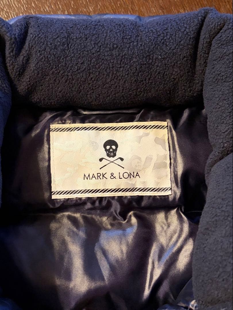 専用　MARK & LONA ネイビー ダウンベスト　ゴルフ