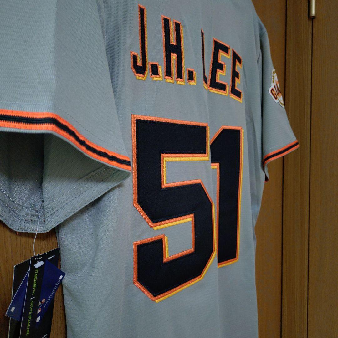 J.H. LEE ユニフォーム 51 GIANTS グレーSサイズ