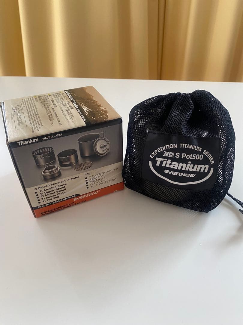 ECA268 Ti Pot500 ストーブセット