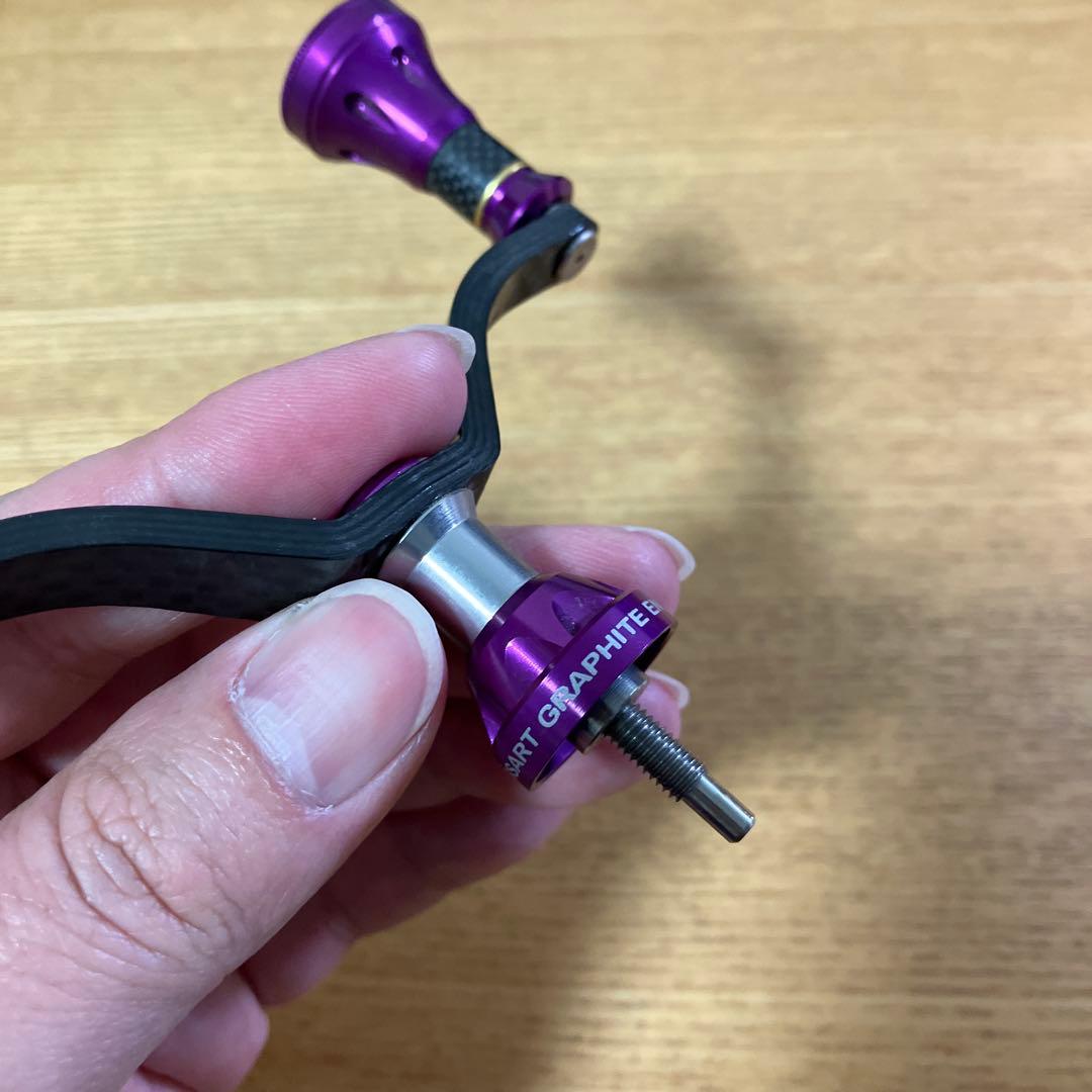 廃盤　レア　07ステラ　Bassartハンドル　夢屋チタンリールスタンド　左巻き