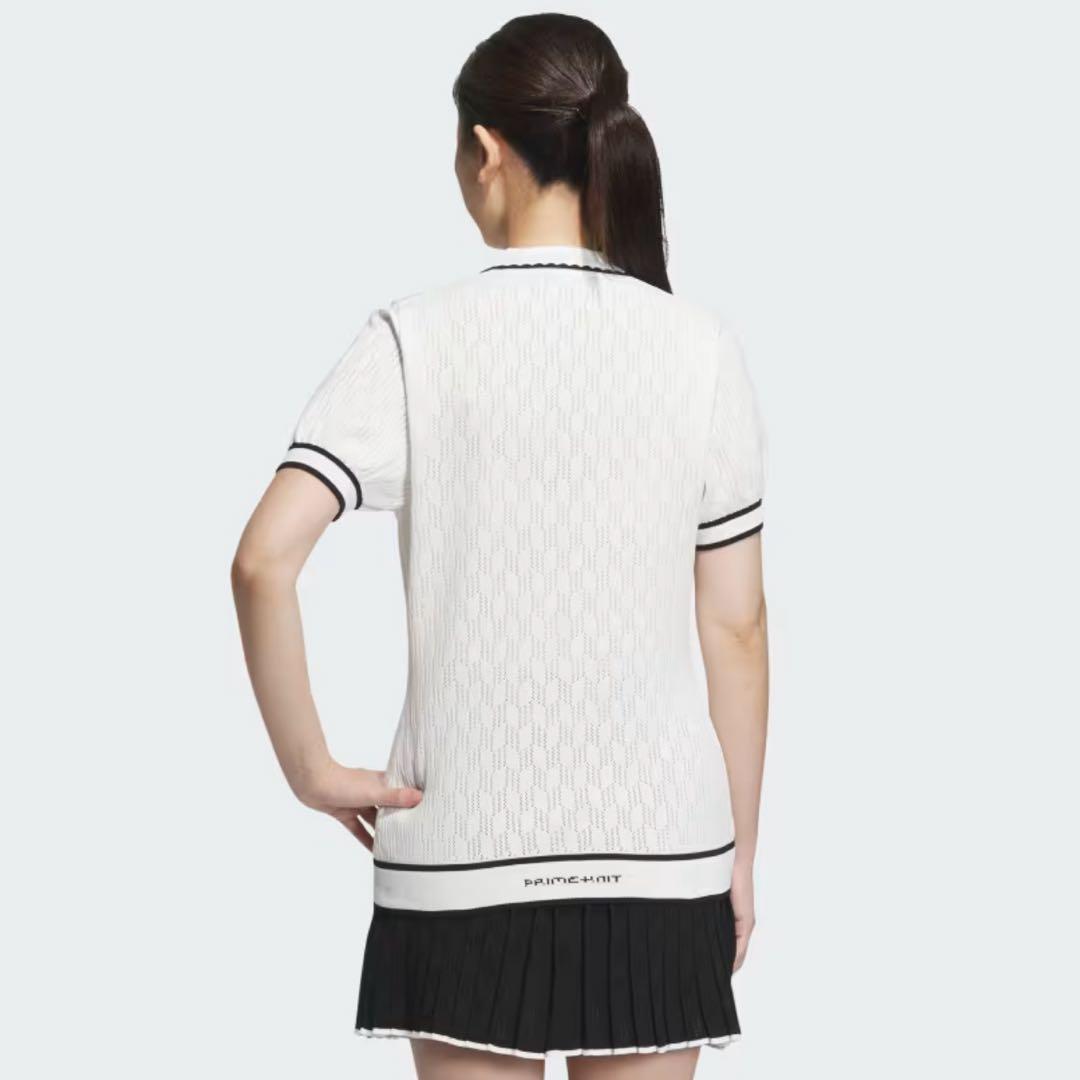 adidas golf ポロシャツ パフスリーブ アディダス ゴルフレディース