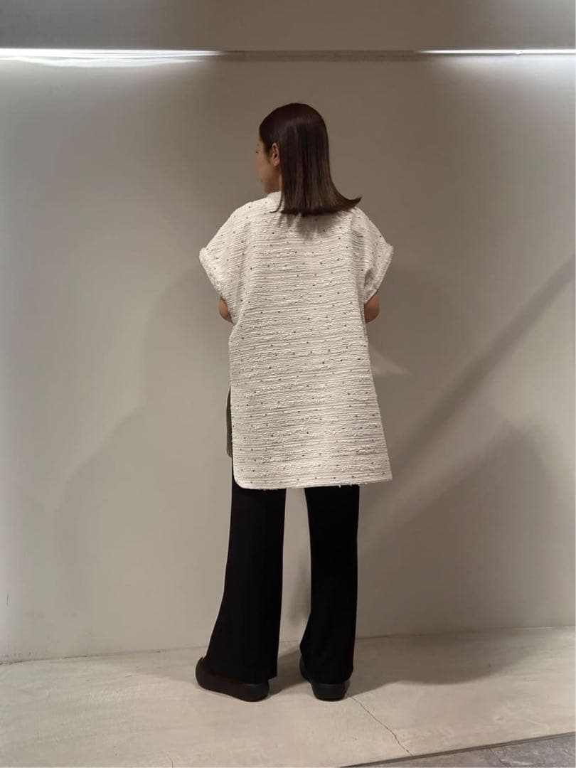 ADORE フラワースパングルツィードジャケット　サンプル品
