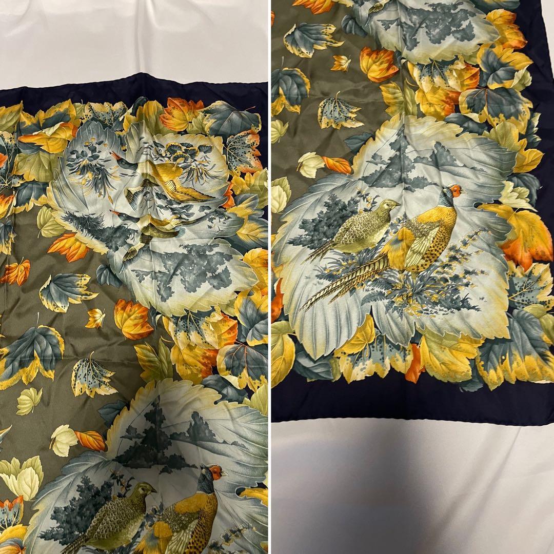 ★4点セット★HERMES★フェラガモ★スカーフ★カレ90★シルク★動物★鳥★