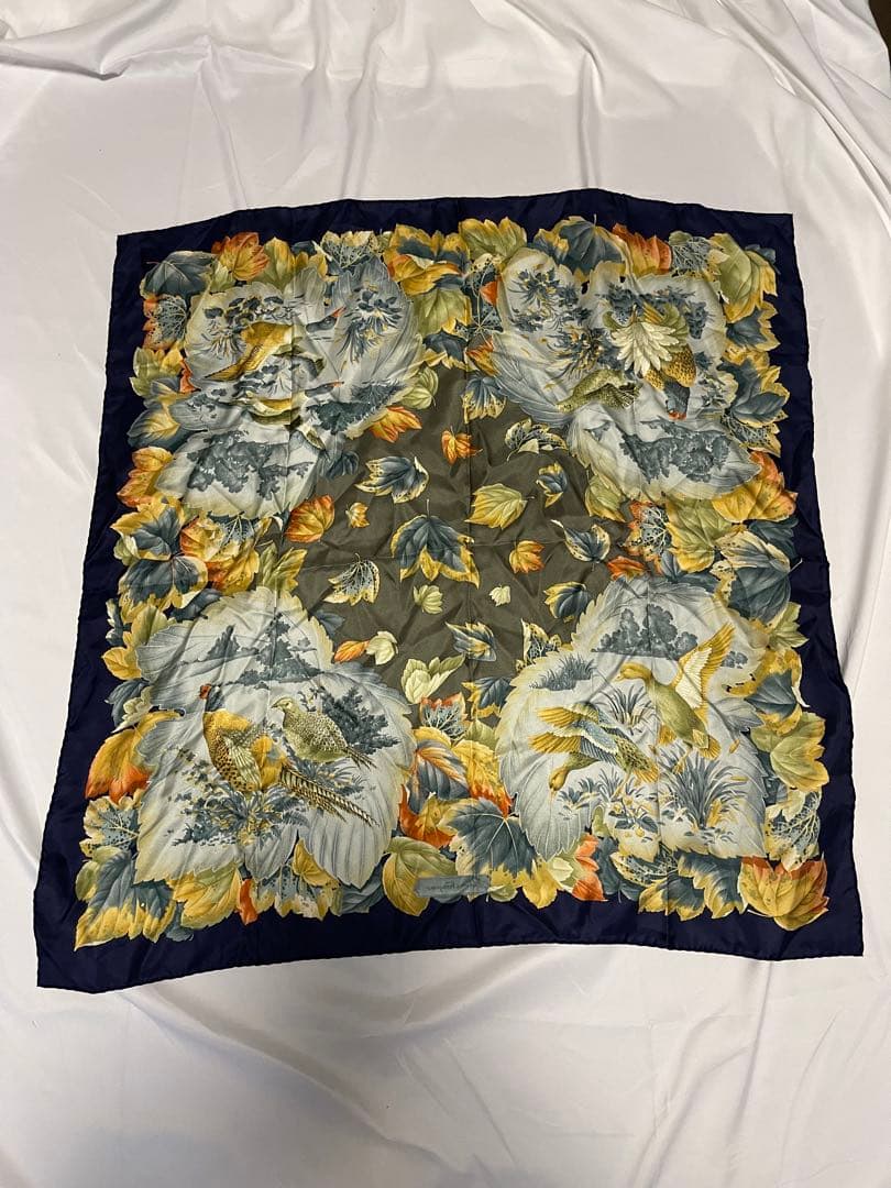 ★4点セット★HERMES★フェラガモ★スカーフ★カレ90★シルク★動物★鳥★