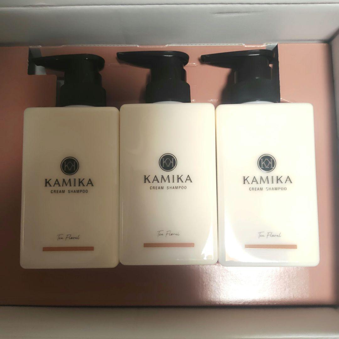 KAMIKA CREAM SHAMPOO 400g 計6本セット