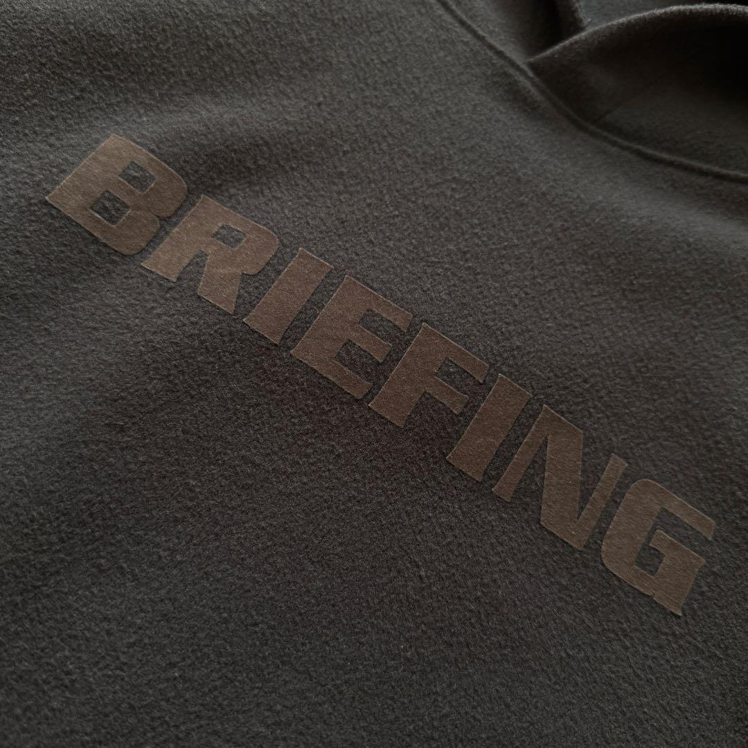BRIEFING ブリーフィング　パーカー　プルオーバー　グレー　L〜XL相当
