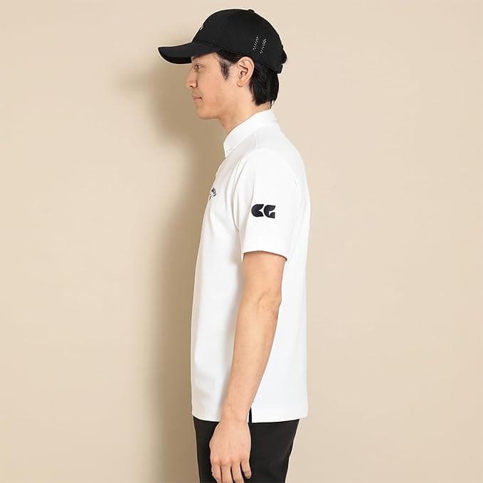 Callaway Apparel 半袖 ポロシャツ 吸汗速乾性 ホワイト M