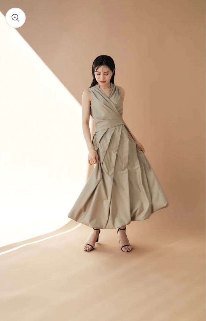 ワンピース LAUBEBLANC Spiral balloon Dress