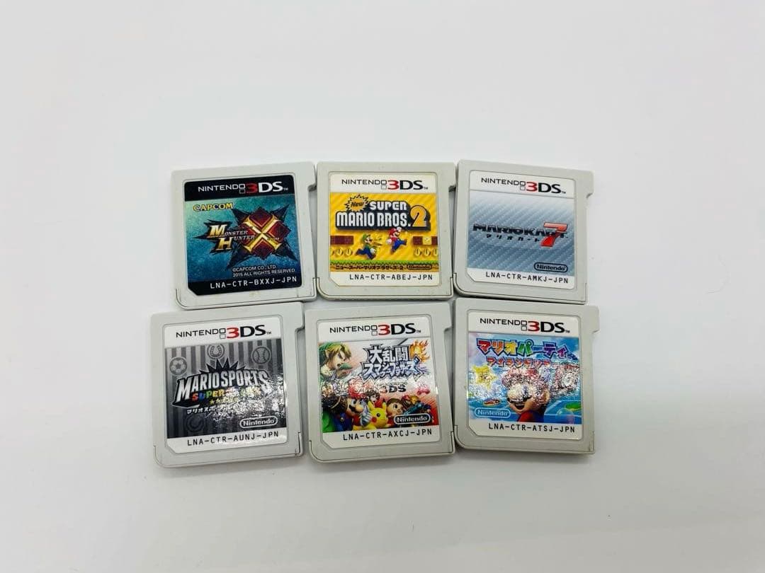 ニンテンドー3DS/DS ゲームソフト 72本まとめ売り