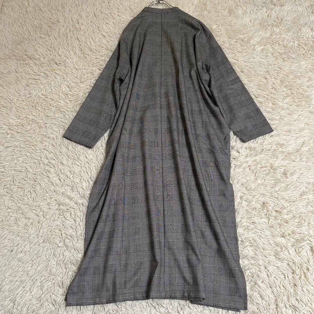 【mizuiro ind】 ミズイロインド ワンピース ロング チェック
