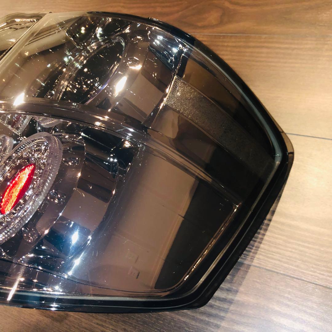 アルファード 10系 後期用 丸型6連 バルカンファイバー LEDテールランプ