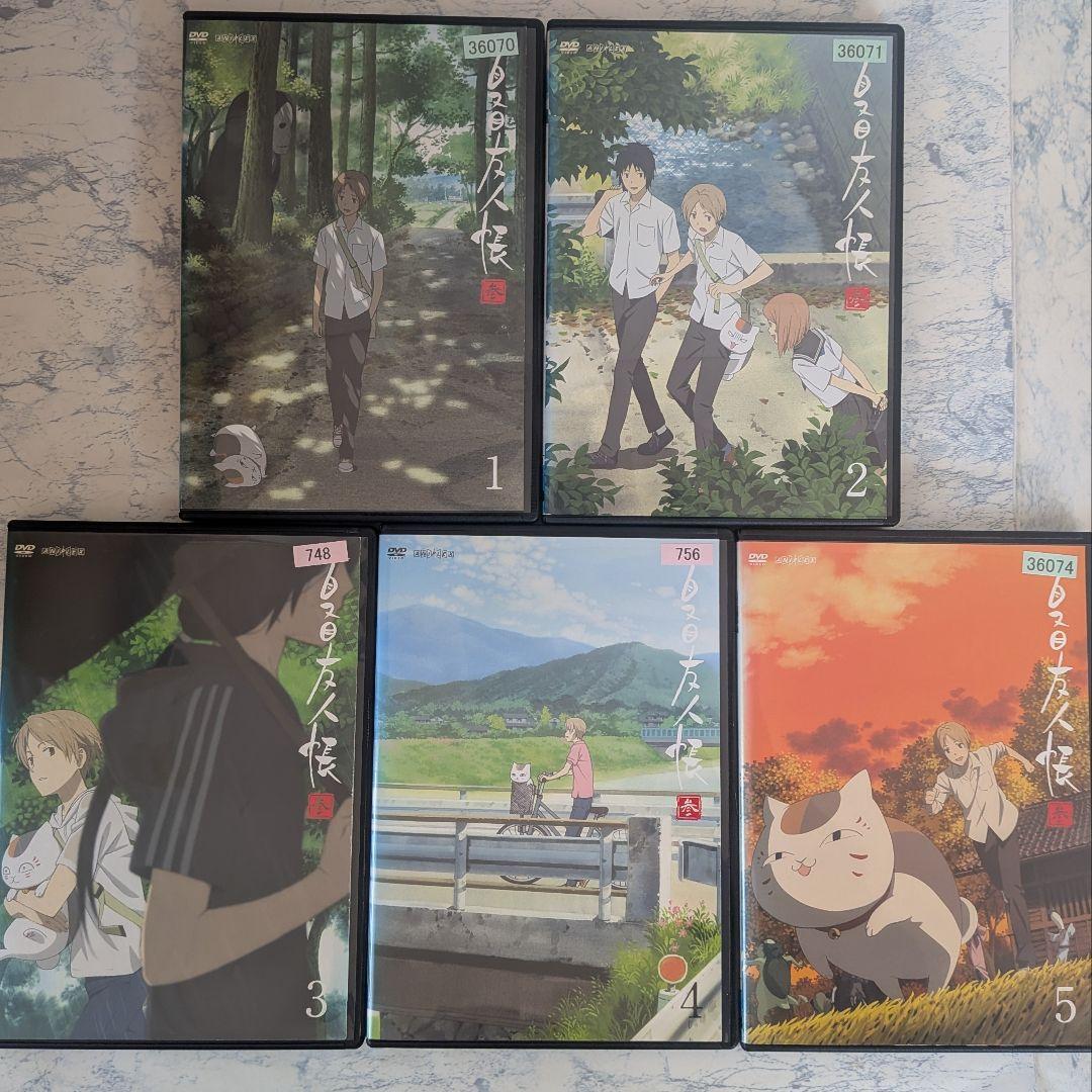 DVD　夏目友人帳　 1期〜7期、OVA、劇場版　全38巻