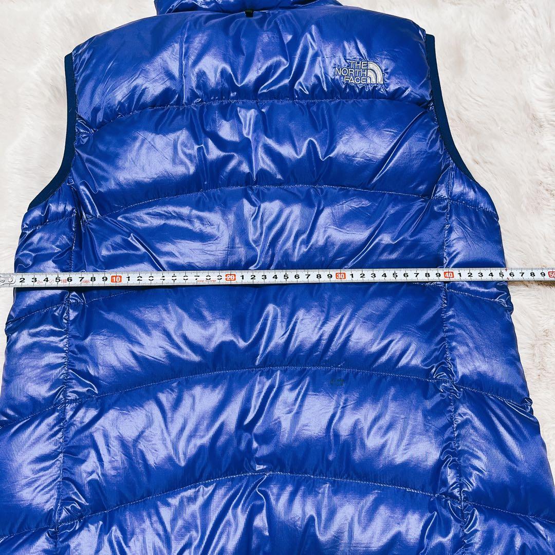 THE NORTH FACEダウンベストサイズLブルー woman
