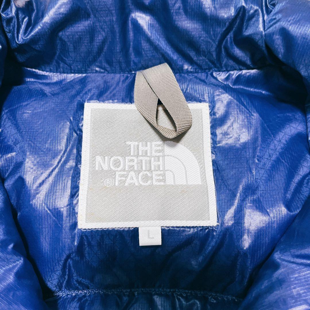 THE NORTH FACEダウンベストサイズLブルー woman