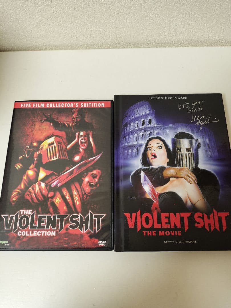 バイオレントシット VIOLET SHIT 輸入盤 グロ ゴア サイン入り