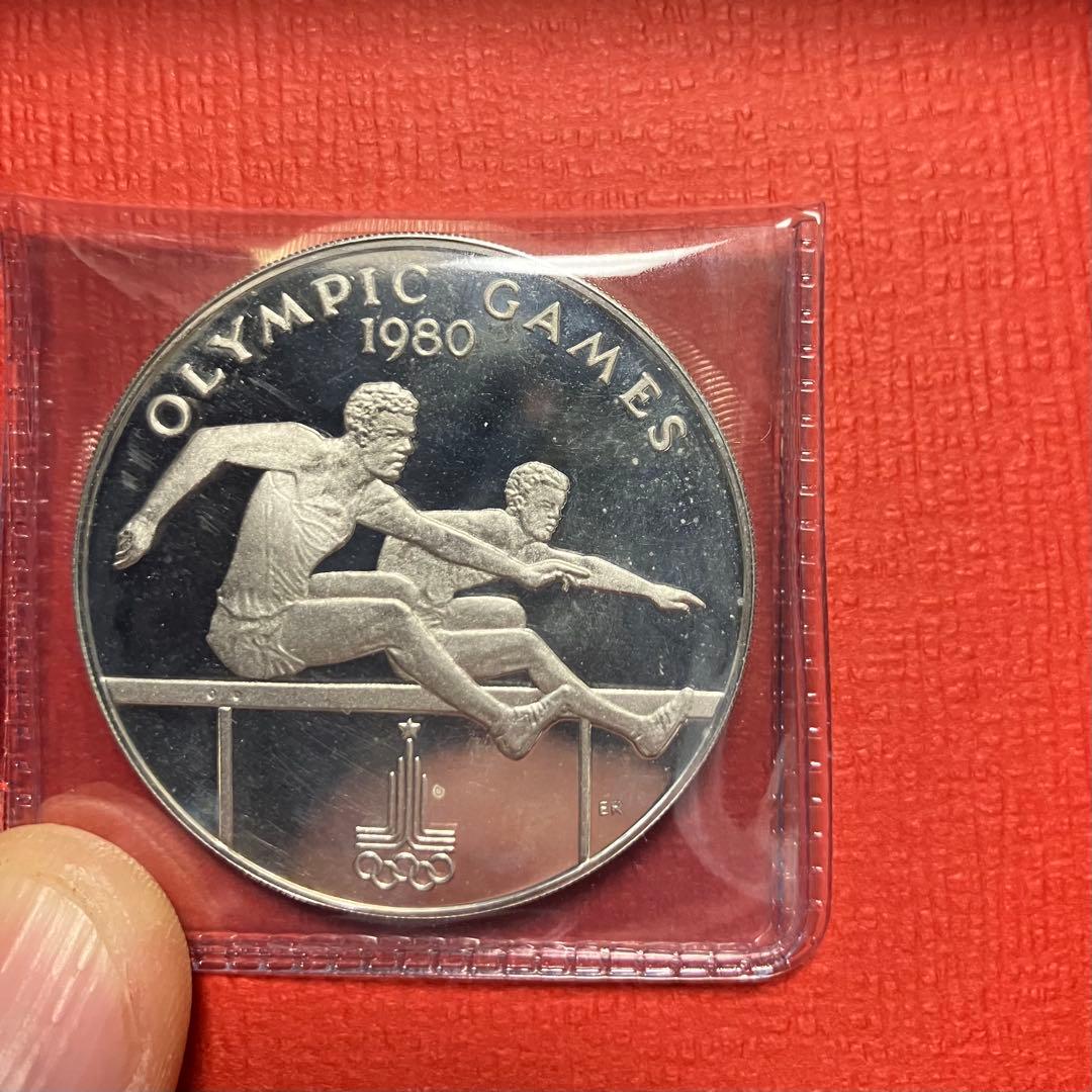 サモア 1980年10ドル 大型銀貨プルーフ
