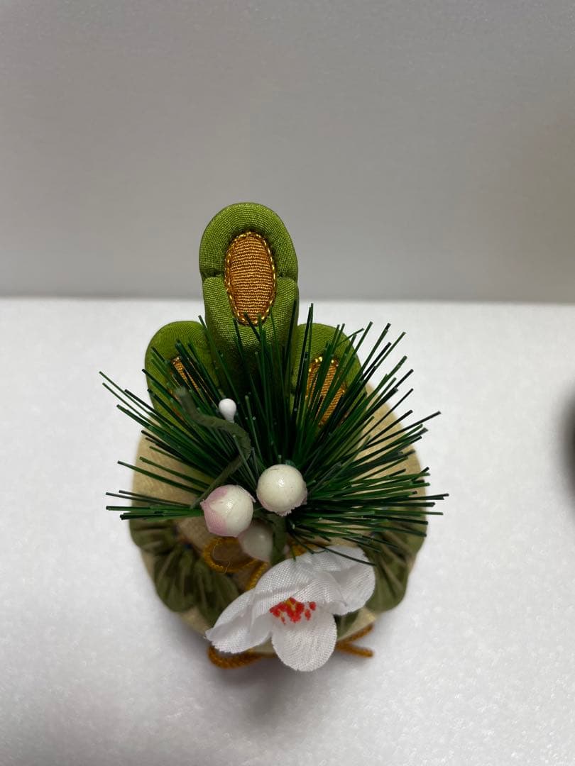 ハンドメイド　木目込み人形　門松