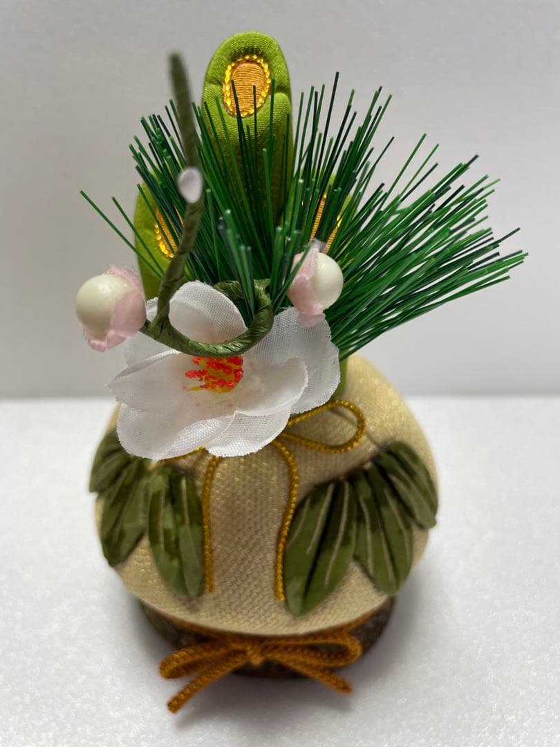 ハンドメイド　木目込み人形　門松