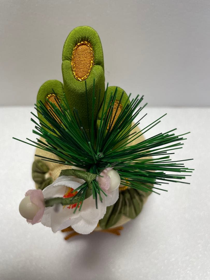 ハンドメイド　木目込み人形　門松