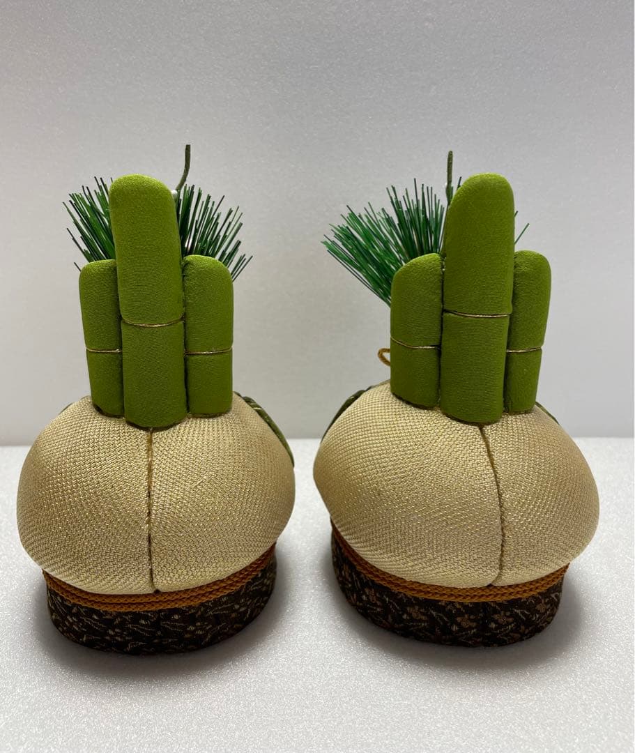 ハンドメイド　木目込み人形　門松