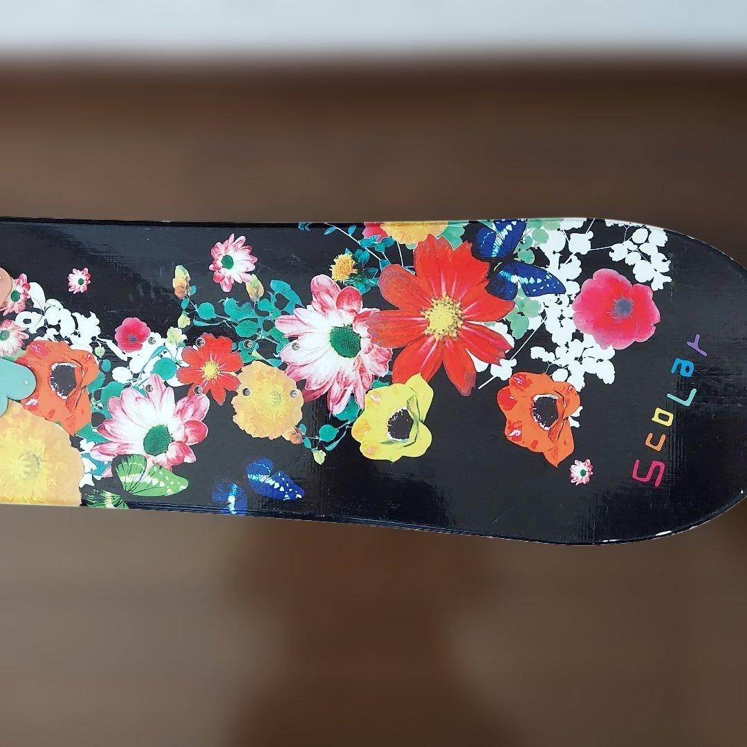 Scolar スノーボード 花柄142cm