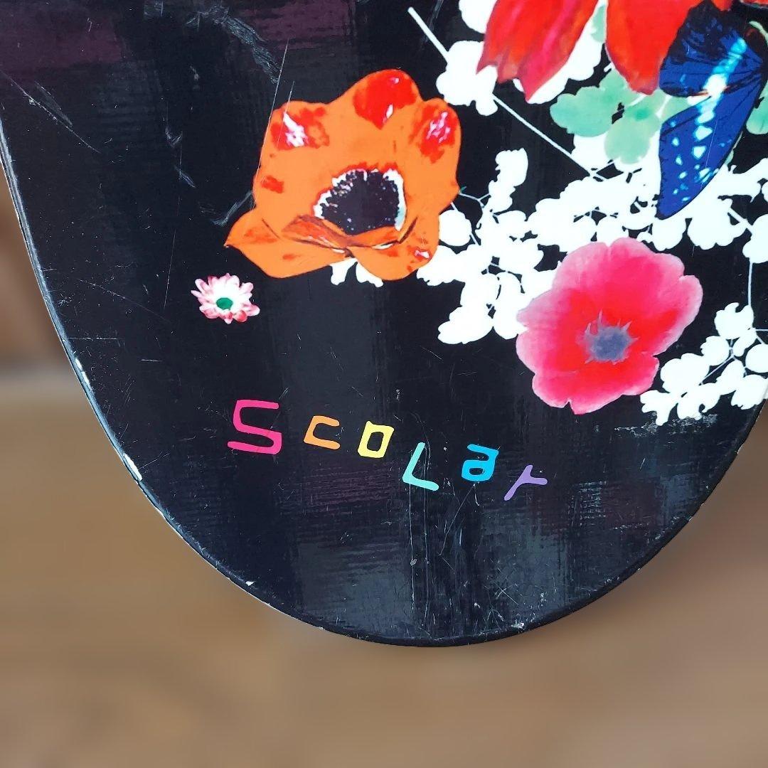 Scolar スノーボード 花柄142cm