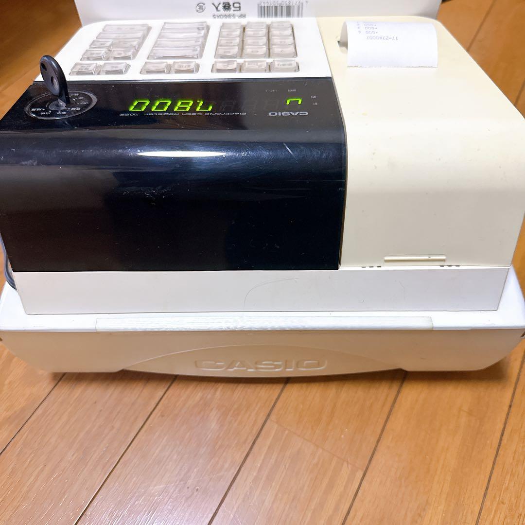 カシオ CASIO 電子レジスター 110ER 動作確認済み