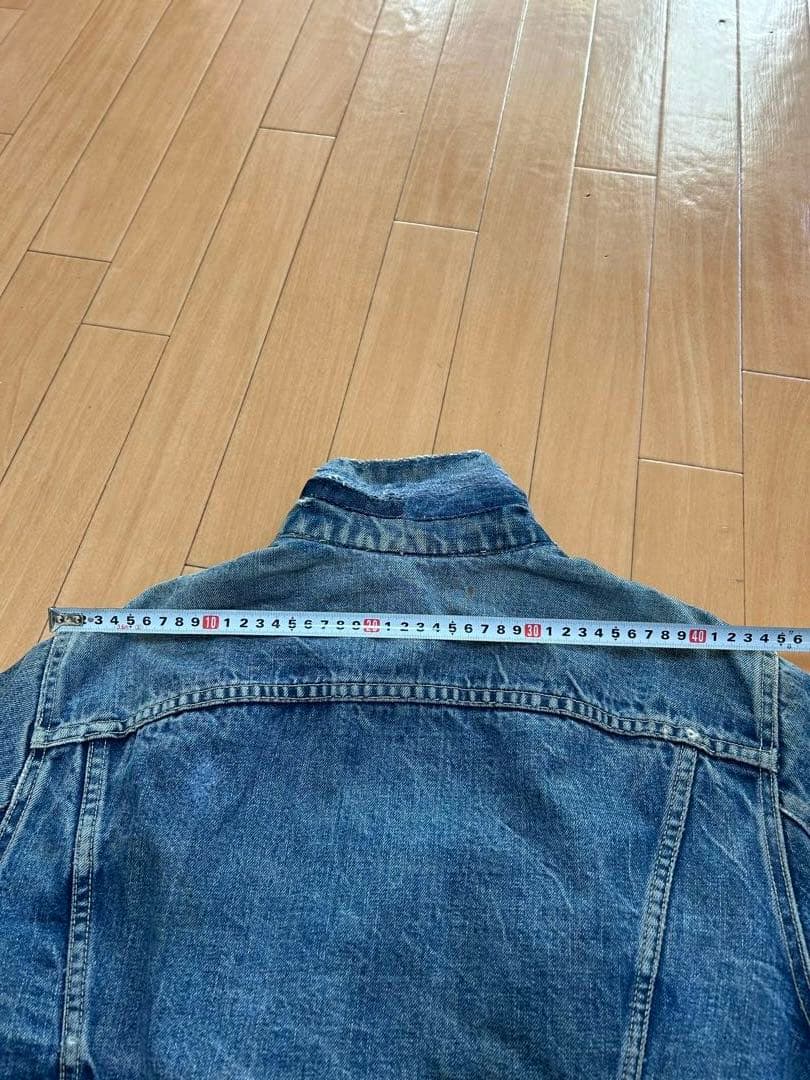 559 44位　サード　ビックE リーバイス　Levi's ボタン裏　O リペア
