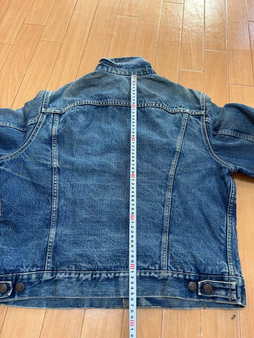 559 44位　サード　ビックE リーバイス　Levi's ボタン裏　O リペア