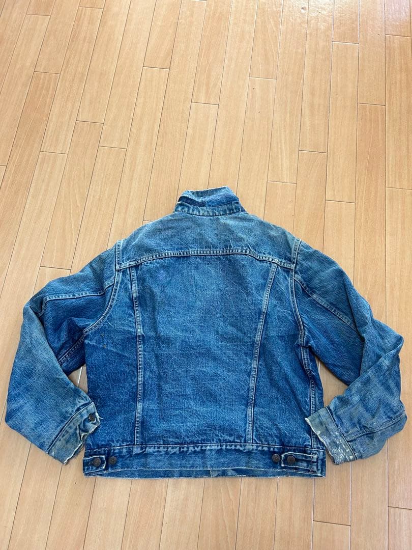 559 44位　サード　ビックE リーバイス　Levi's ボタン裏　O リペア