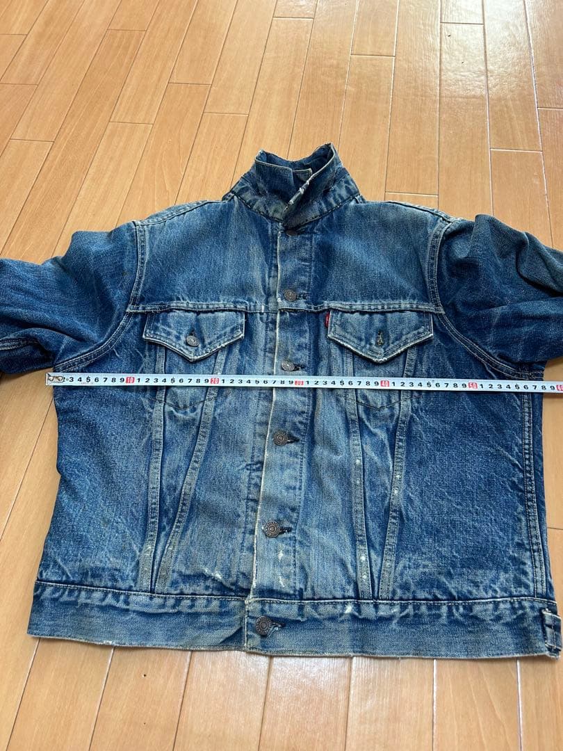 559 44位　サード　ビックE リーバイス　Levi's ボタン裏　O リペア