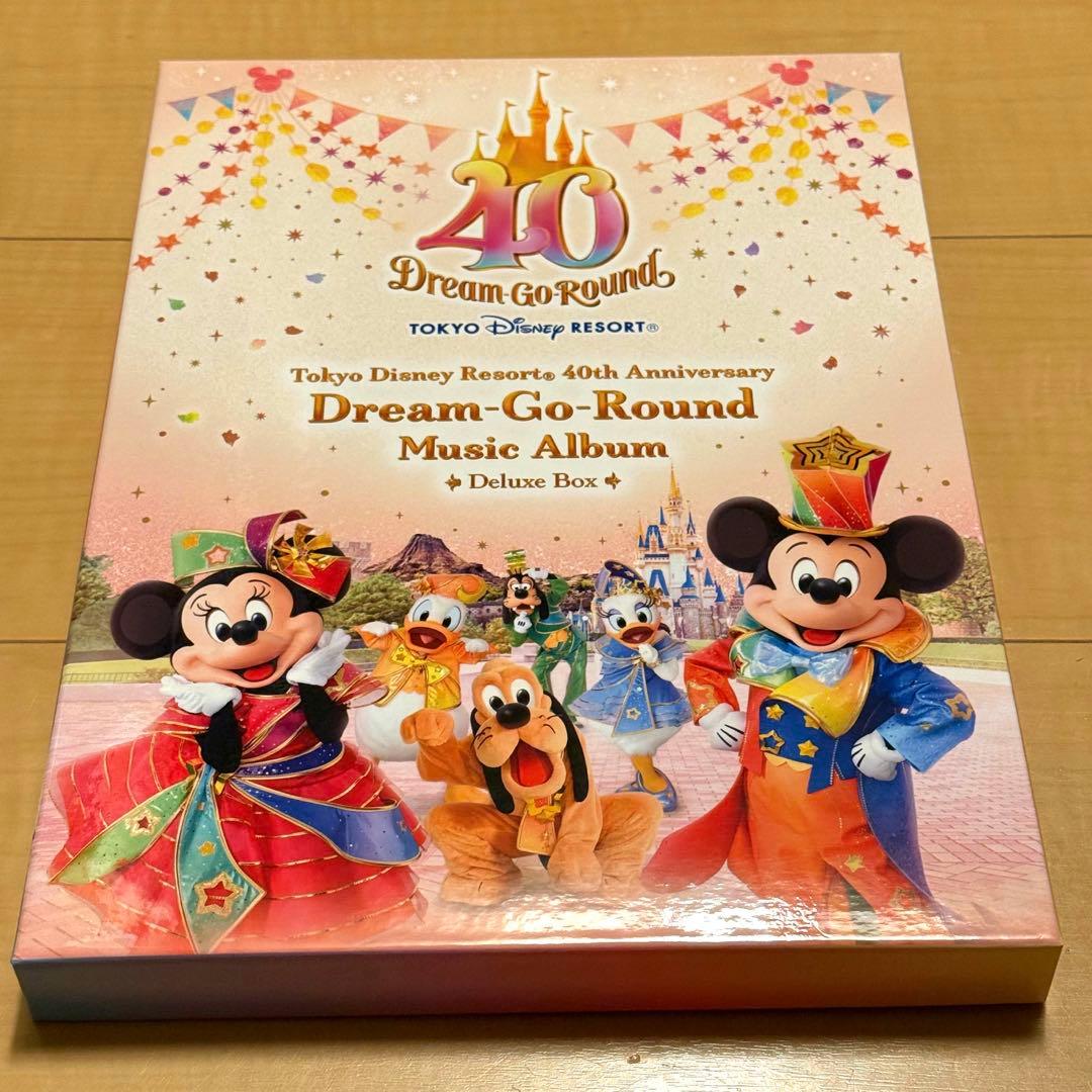 ディズニー40周年ドリームゴーラウンドミュージックアルバム 完全生産限定盤