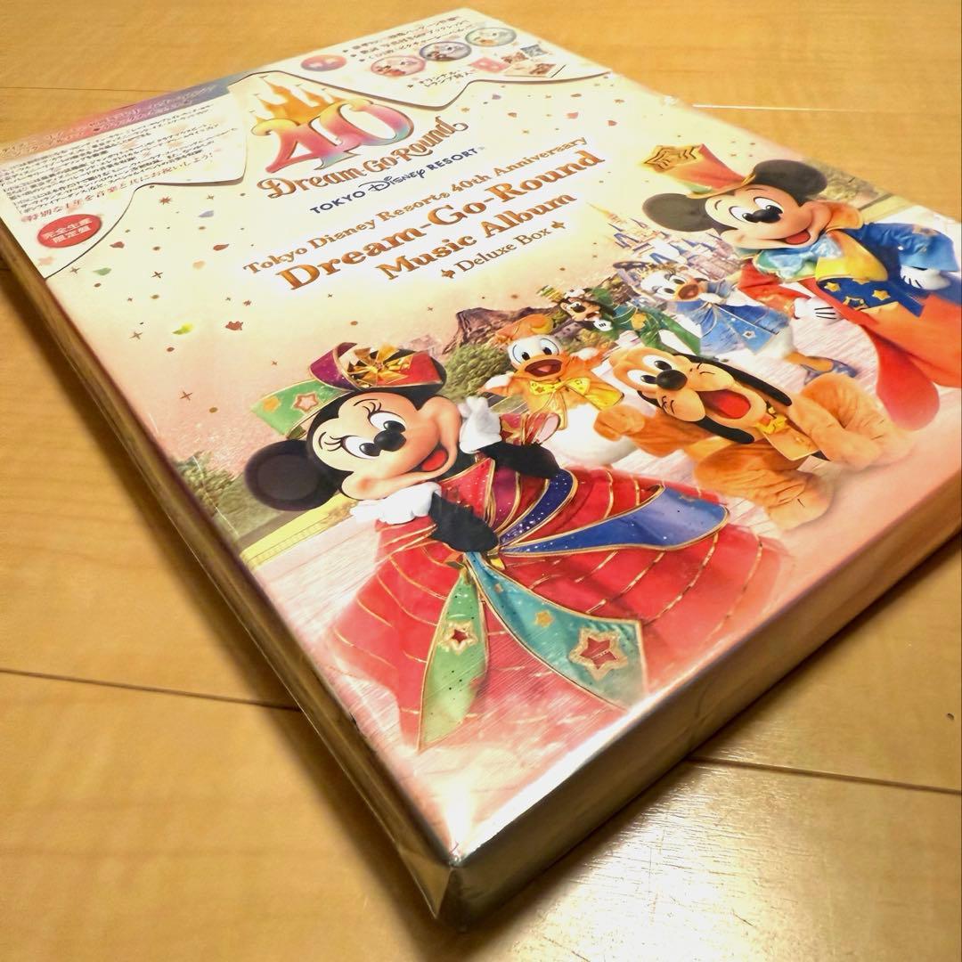 ディズニー40周年ドリームゴーラウンドミュージックアルバム 完全生産限定盤