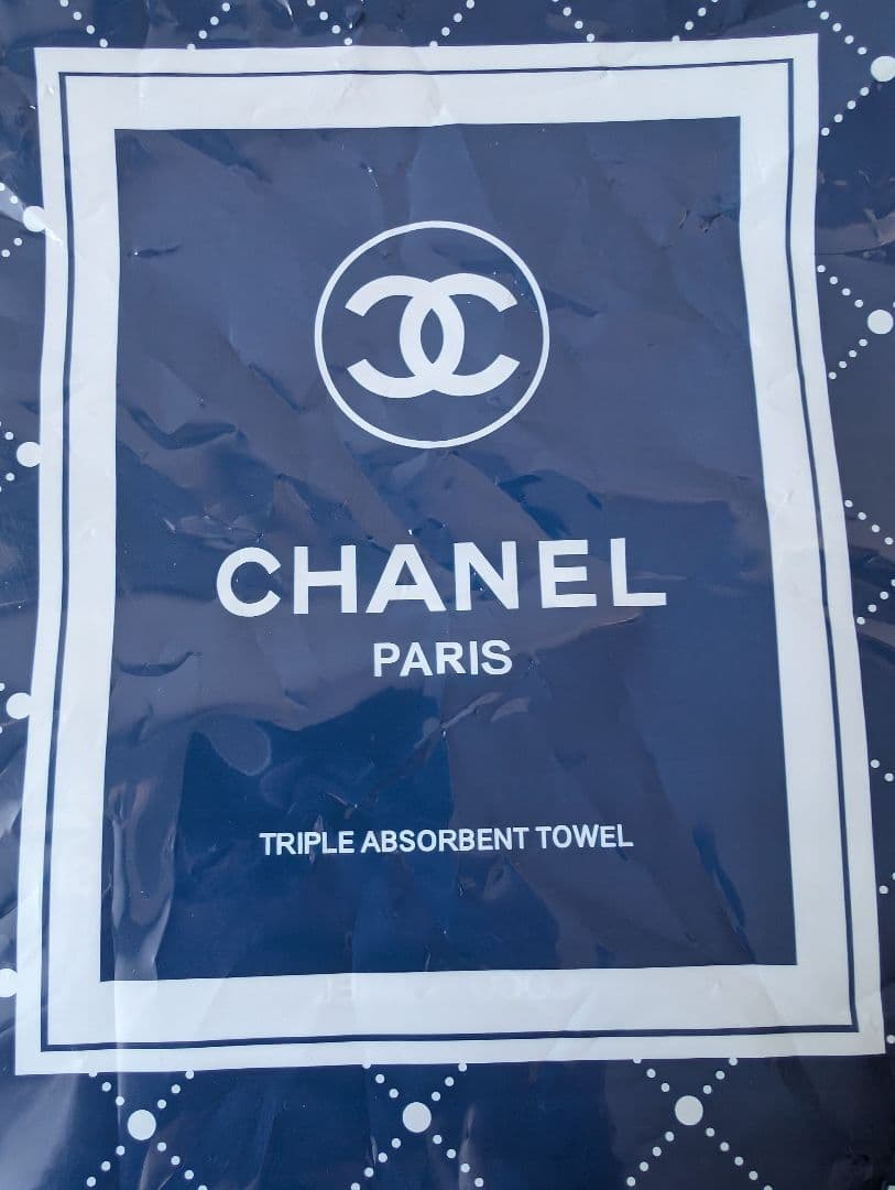 新品 CHANEL/シャネル バスタオル＆フェイスタオル 2枚セット ピンク