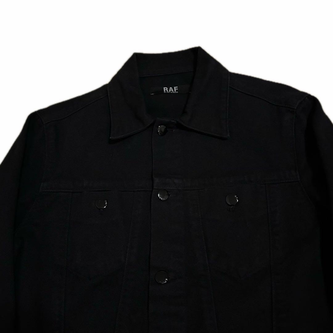 RAF SIMONS ブラックデニムジャケット ラフシモンズ Gジャン