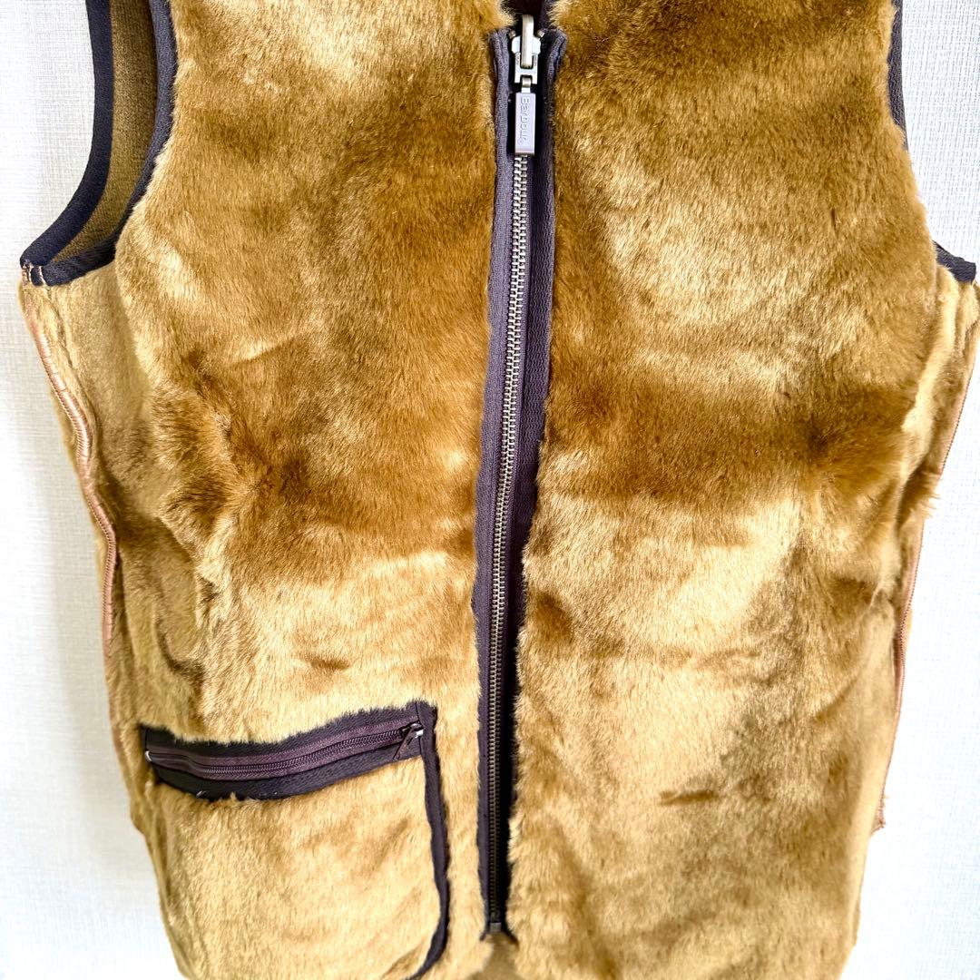 【美品】Barbour バブアー ファーライナー ベスト