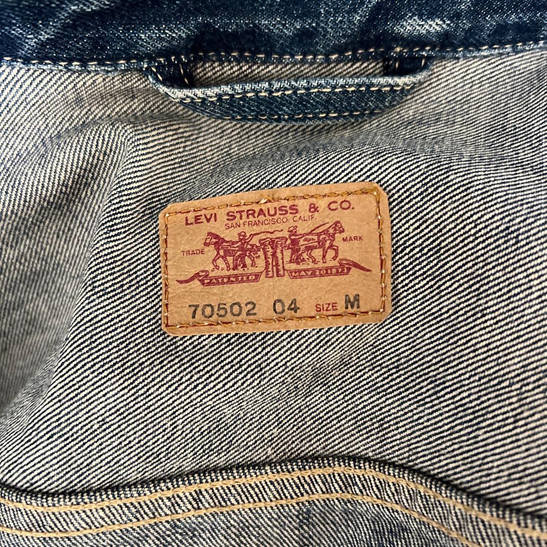 Levi’s デニムジャケット 2nd ユーロ リーバイス M イタリア製