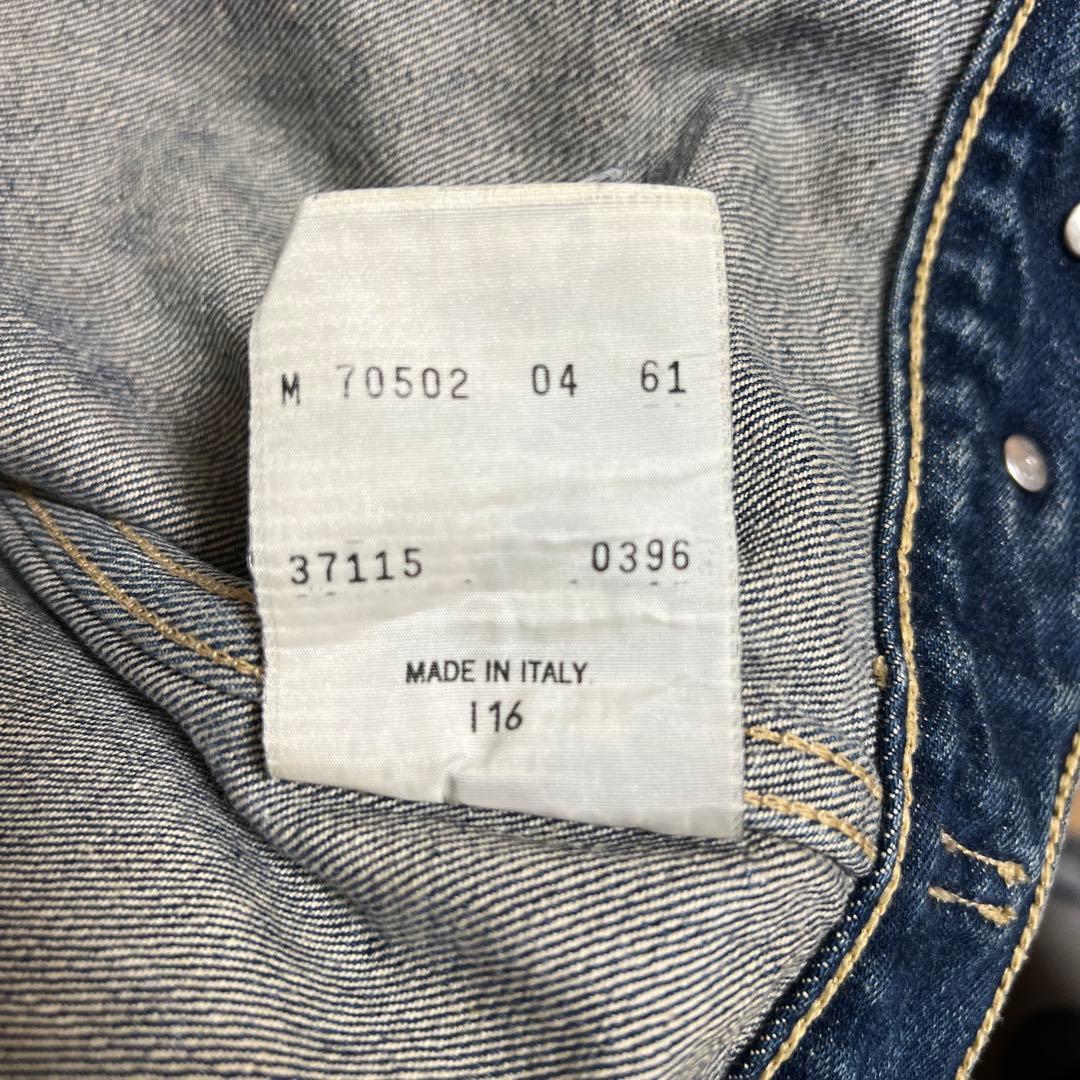 Levi’s デニムジャケット 2nd ユーロ リーバイス M イタリア製