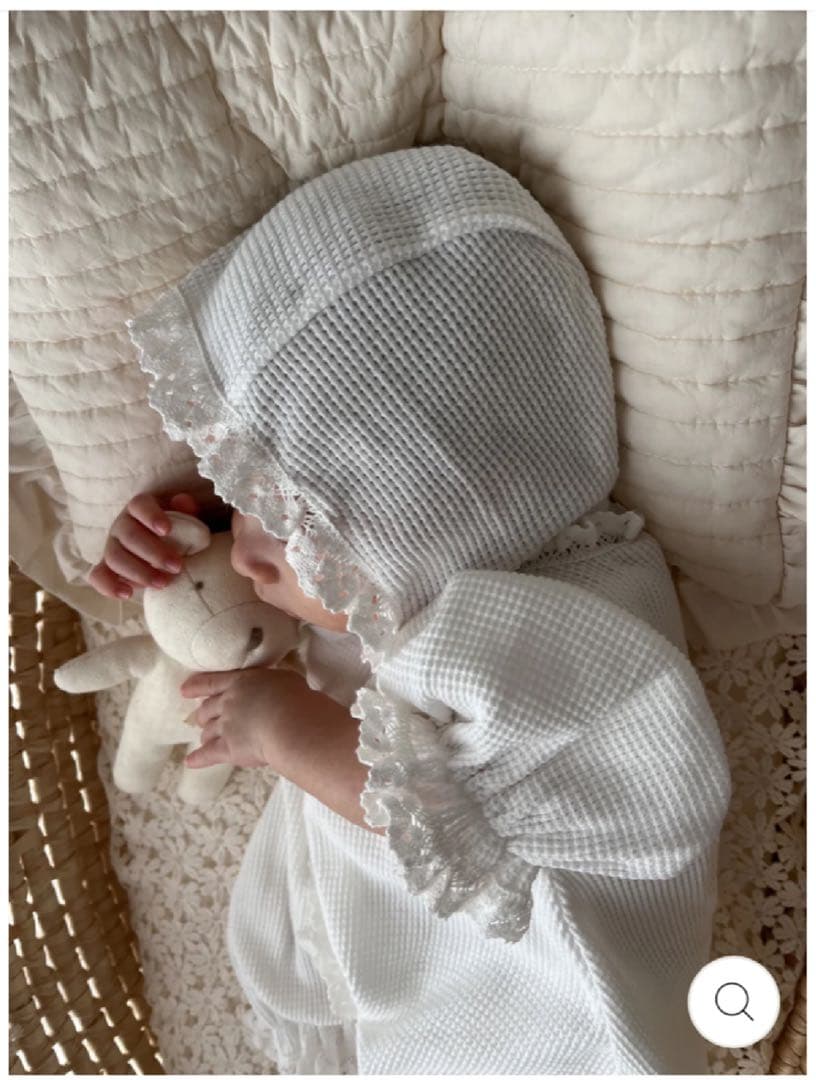 【夏用・極美品】ciel de bébé セレモニードレス＆ボンネットセット